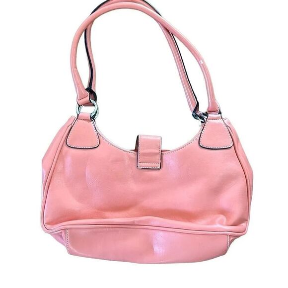 Aziz peach colored shoulder bag - Picture 2 of 3